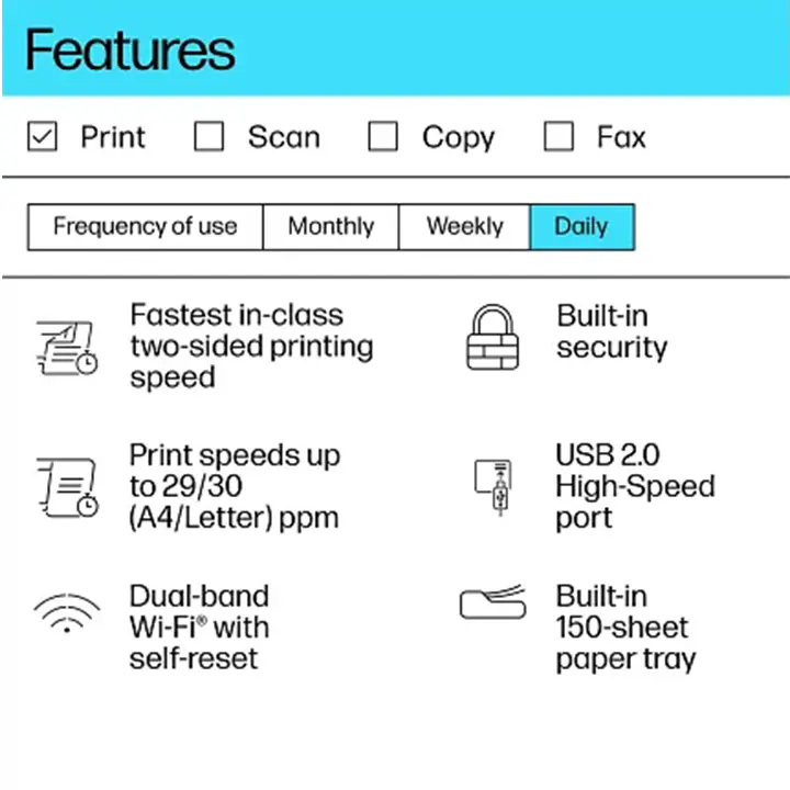 hp laserjet m209dw printer