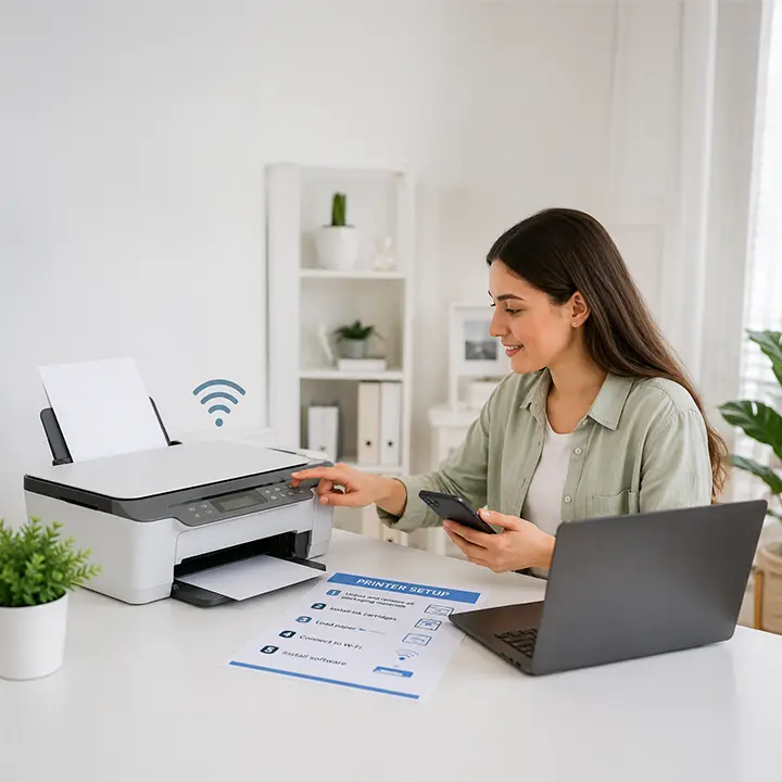 new printer setup